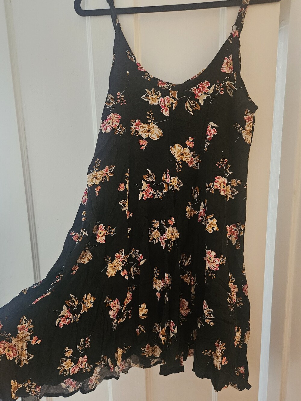 Torrid Black Floral Summer Dress Size 0